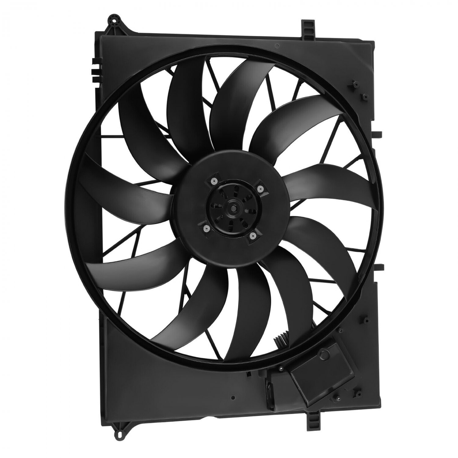 Engine Cooling Fan Assembly for Mercedes-Benz Radiator Condenser 2205000193