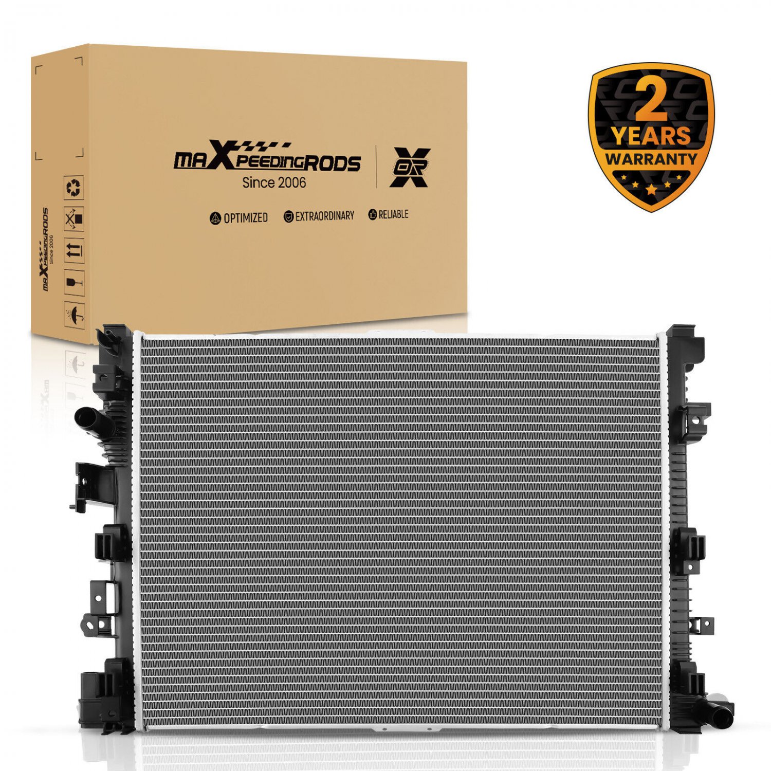 Engine Coolant Radiator Assembly For Chevrolet Equinox 1.5L & 2.0L 2018 2019-23