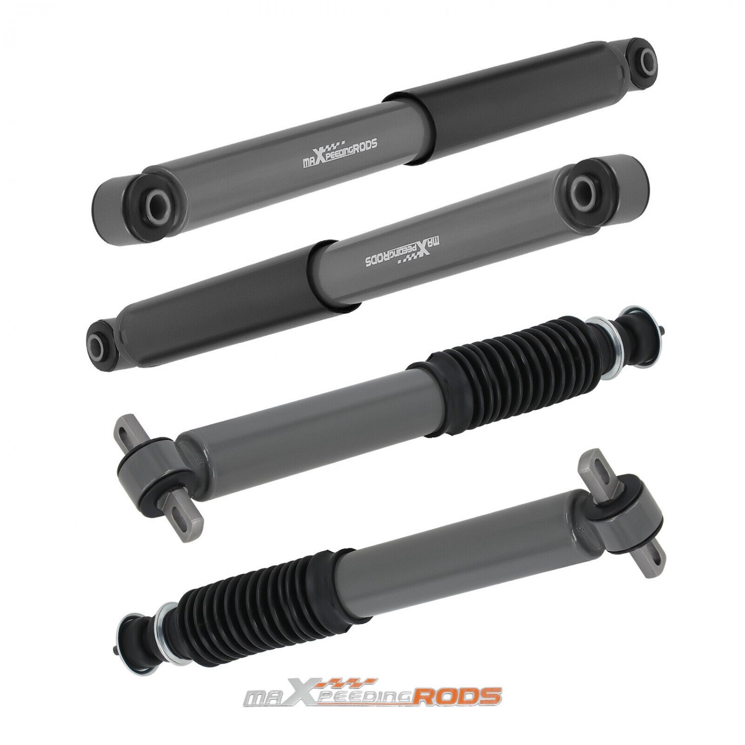 Front Rear Lowering Shocks F2"-5"&R2"-4"inch Drop For Chevy /GMC 1999-2006