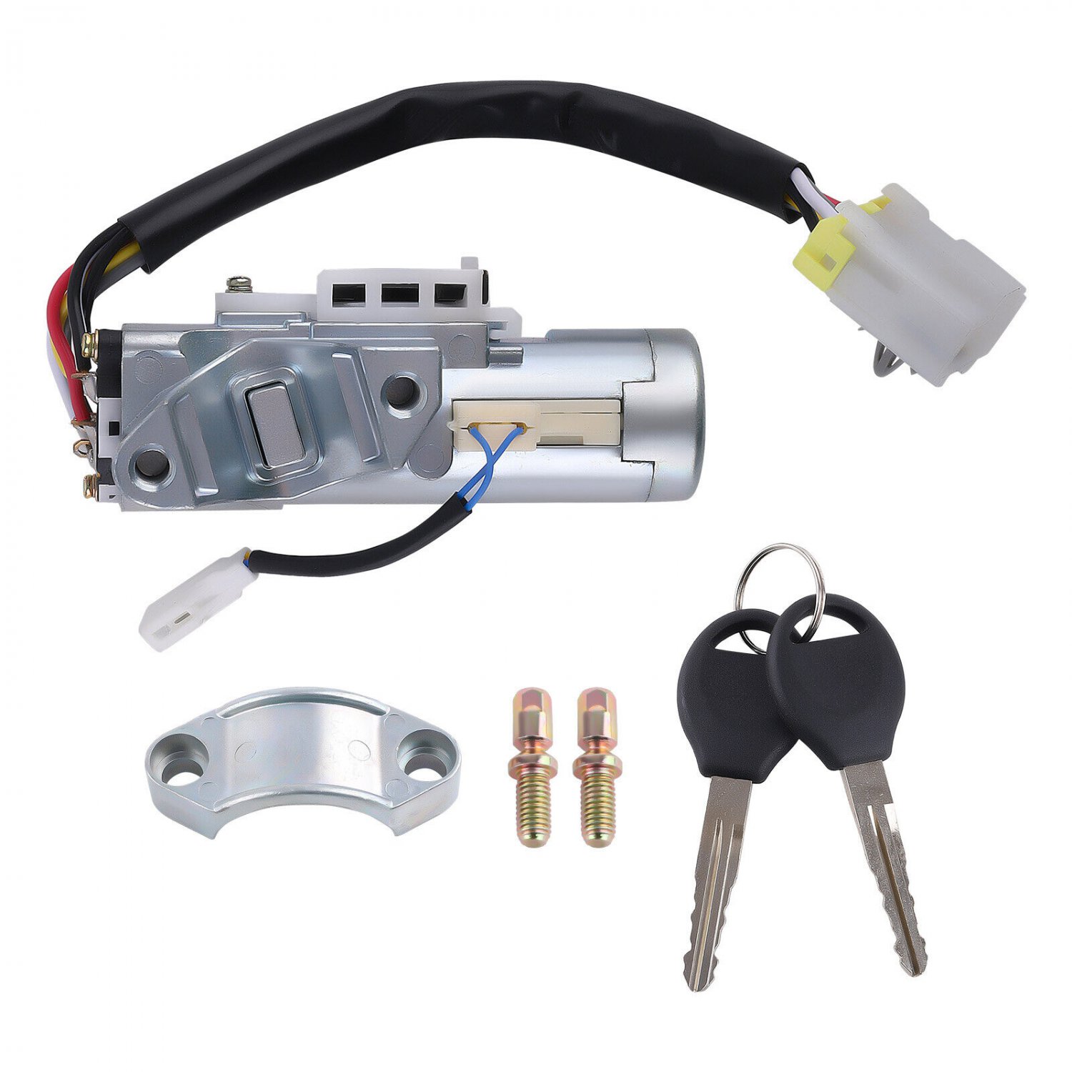 Ignition Lock Cylinder Switch with 2 Keys for Nissan Xterra 00-04 Frontier 99-01