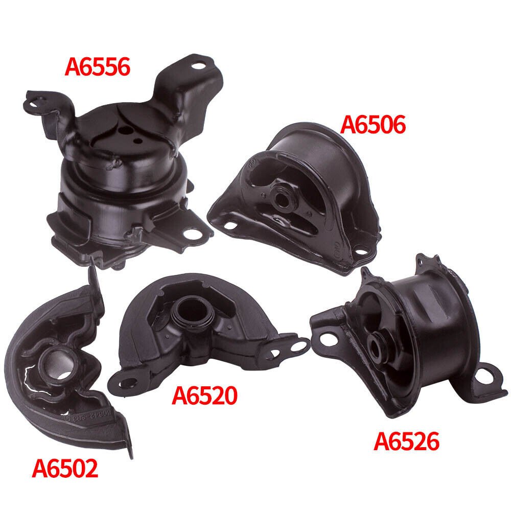 5X Engine Motor & Trans Mount Kit for Honda Civic 1.6L 1996-2000 A6526 A6556