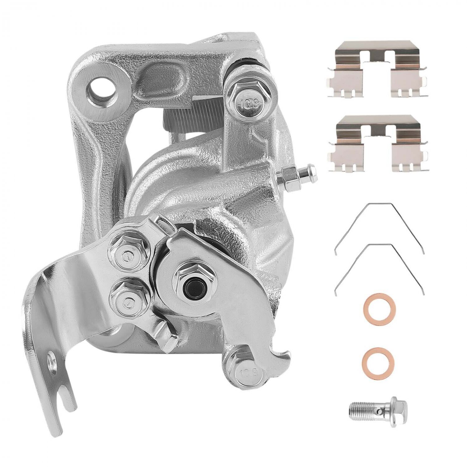 Rear Right Brake Caliper With Bracket For Acura 2009-2014 Honda 2008-2012