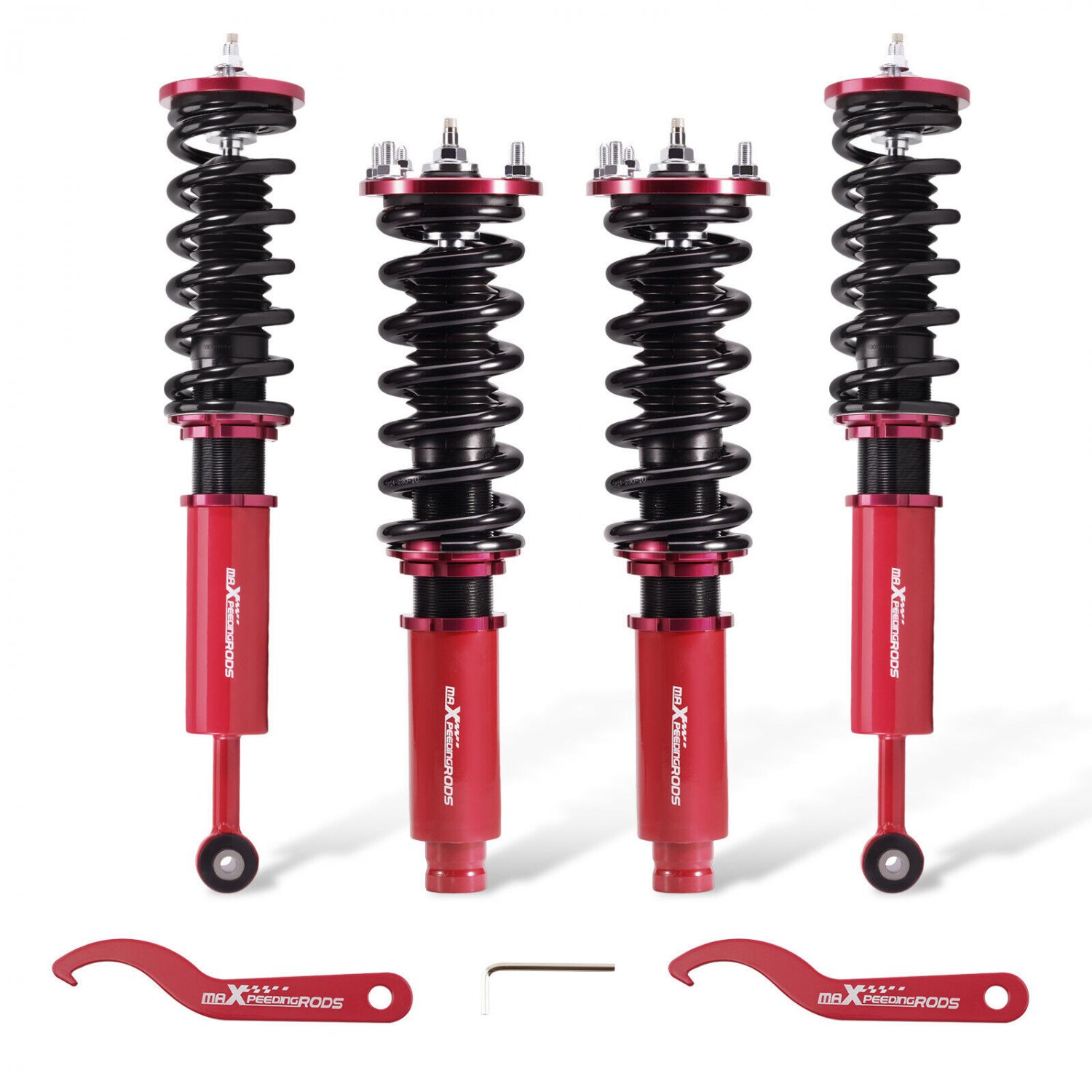24 Step Damper Coilovers Lowering Suspension Kit for Honda Accord 1998-2002