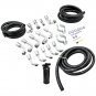 134a Air Conditioning Hose Kit O-Ring Fittings Drier Extend Length Hoses Set