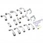 134a Air Conditioning Hose Kit O-Ring Fittings Drier Extend Length Hoses Set