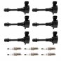 6 X Ignition Coils + 6 X Spark Plugs Set For Nissan Xterra 4.0L 2005-2006 UF355