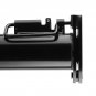 Gooseneck Adapter 5Th Wheel for RV Trailer 20000 lbs 17'' Height Steel Black