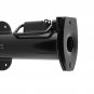 Gooseneck Adapter 5Th Wheel for RV Trailer 20000 lbs 17'' Height Steel Black