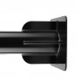 Gooseneck Adapter 5Th Wheel for RV Trailer 20000 lbs 17'' Height Steel Black
