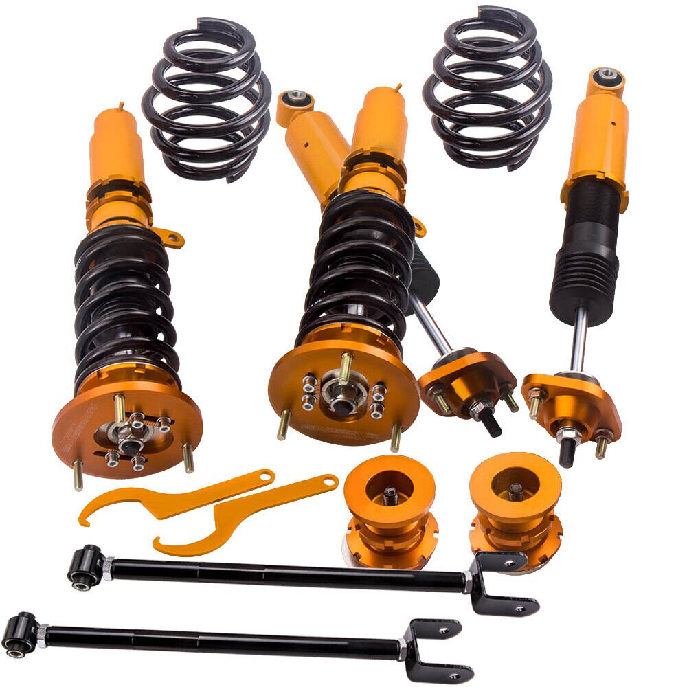 Lowering Coilovers & Rear Camber Control Arm Kit For BMW E46 325i 330i 2001-05