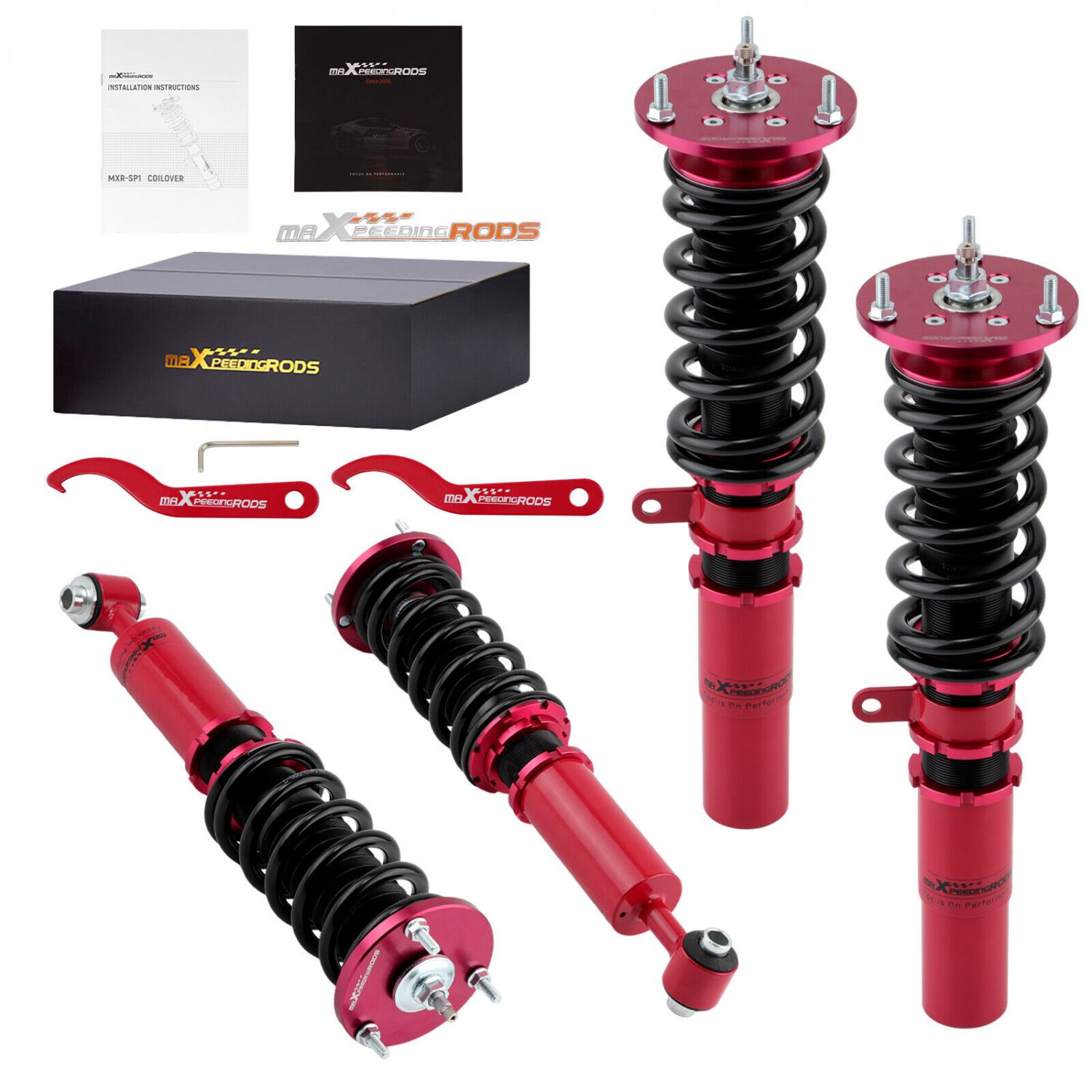 24 Way Damper Coilover Lowering Kit For BMW E60 525xi 535i 528i xDrive AWD 04-10