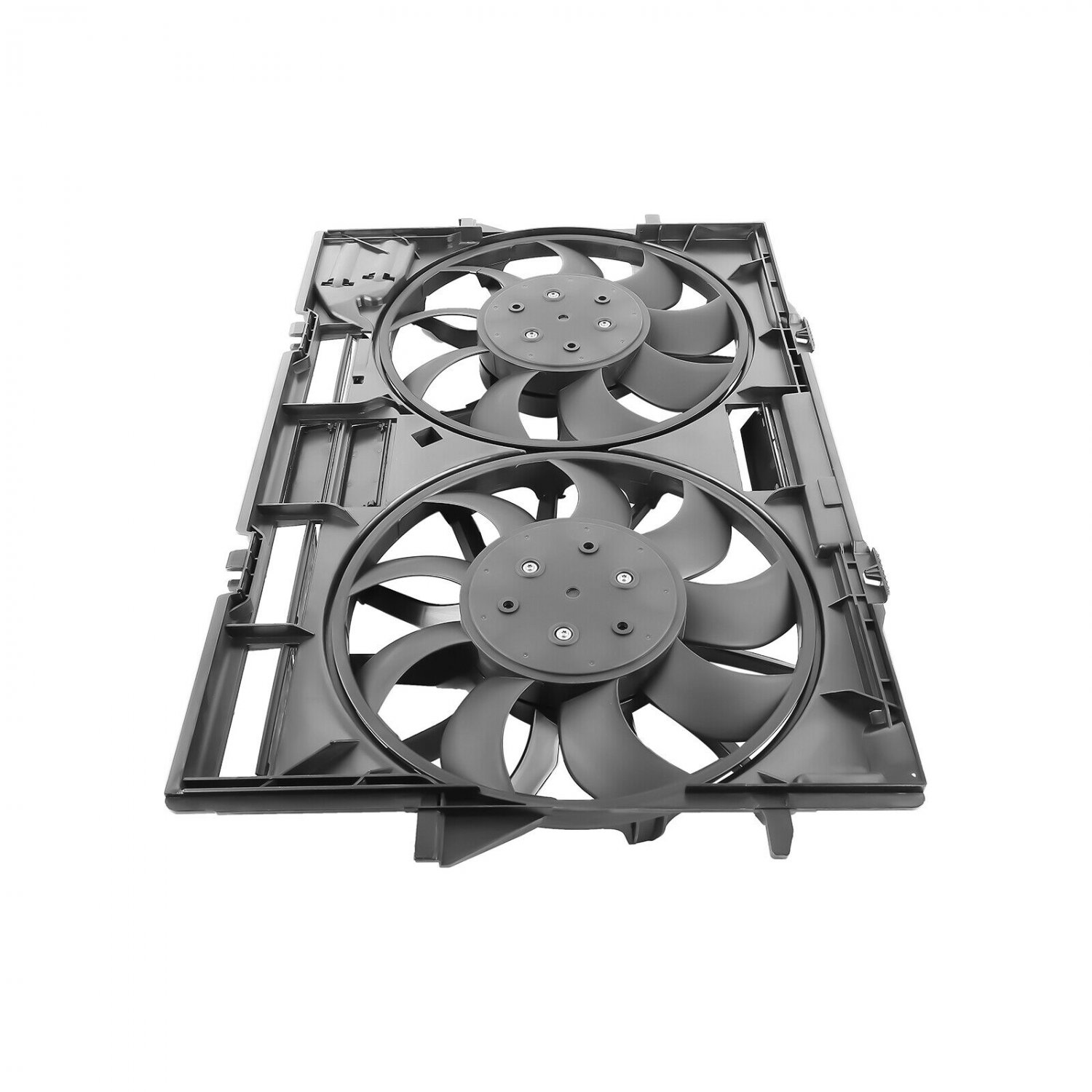 Radiator Cooling Fan motor Assembly For Audi A6 A7 4G 3.0 4.0 TFSI 2012-17