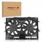 Radiator Cooling Fan motor Assembly For Audi A6 A7 4G 3.0 4.0 TFSI 2012-17