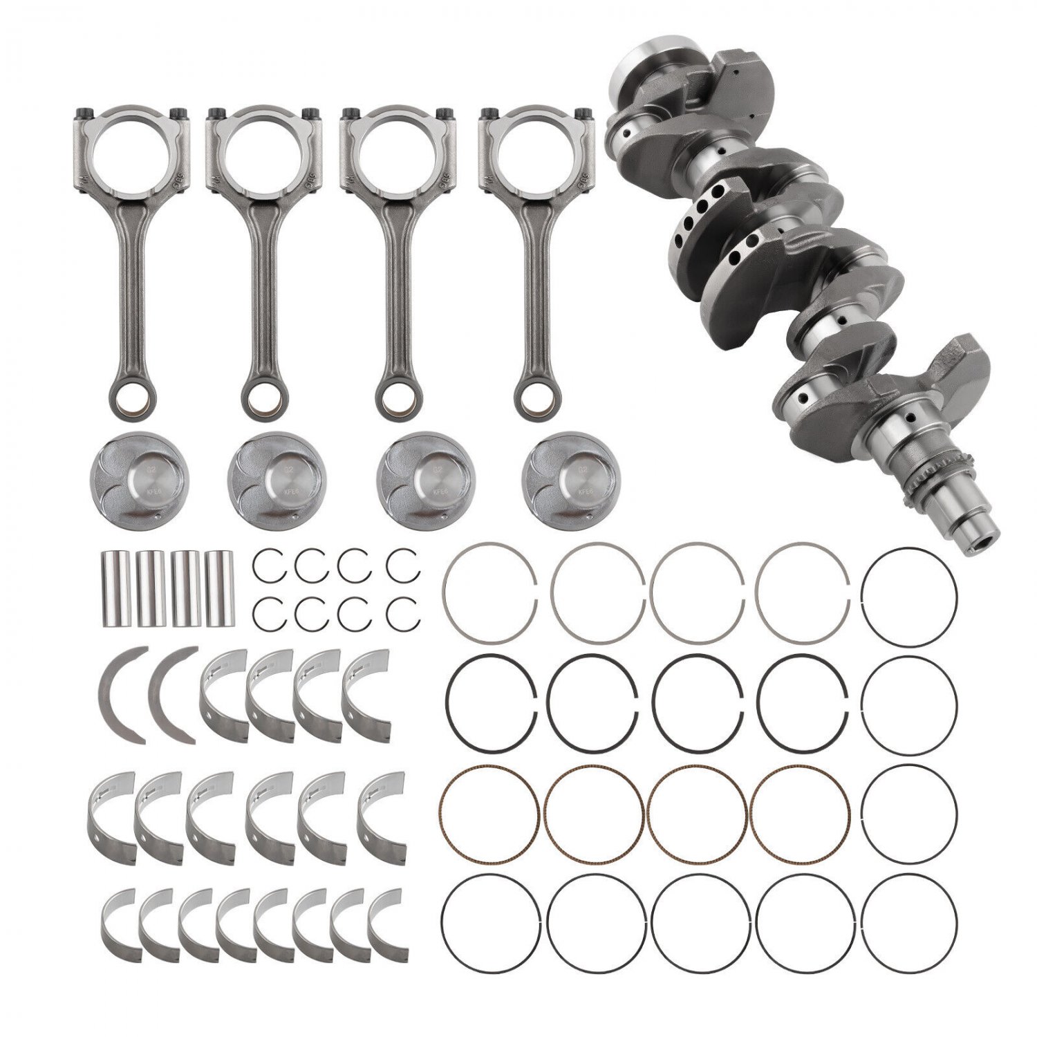 G4NC 2.0L Engine Rebuild Overhaul Kit - Crankshaft For Hyundai Kia Forte Soul