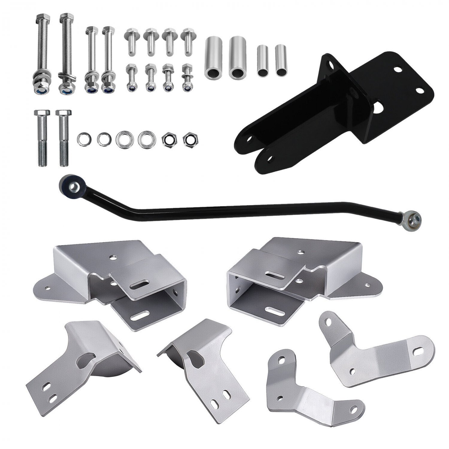 Front Track Bar Control Arm Relocation Drop Bracket For Jeep Cherokee XJ 84-2001