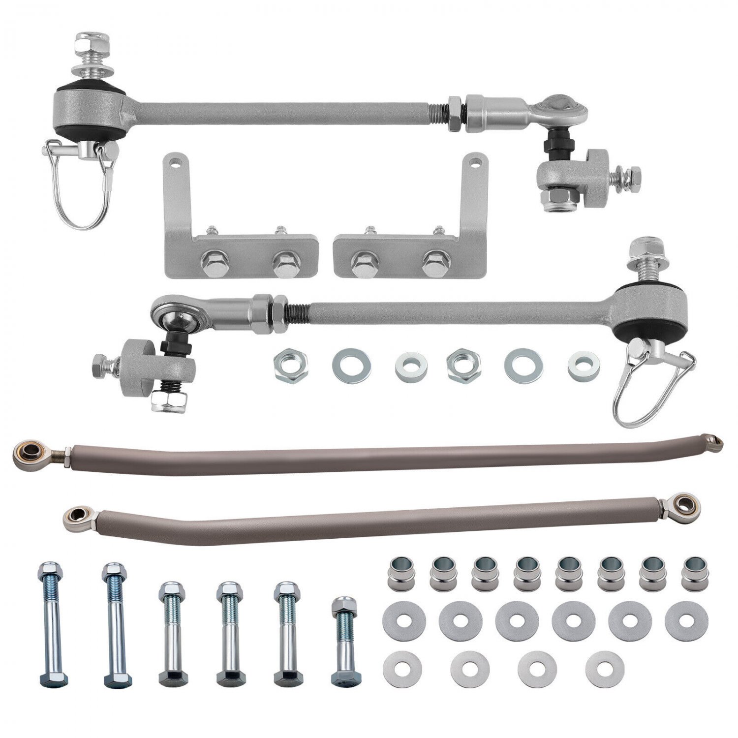Steering Crossover Kit Sway Bar Links 3.5-6" Lift for 1984-2001 Jeep Cherokee XJ