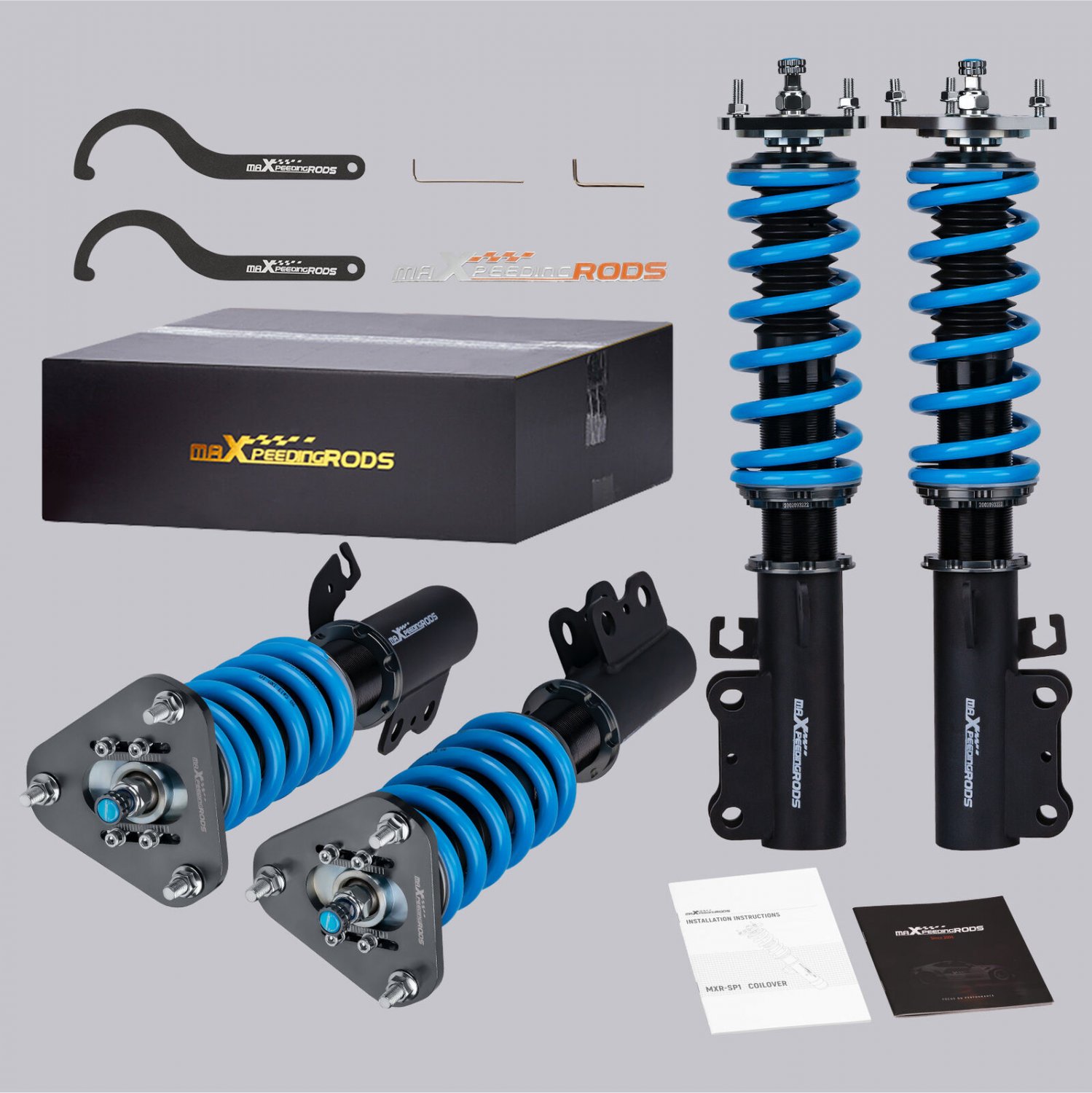 MaXpeedingrods 24 Way Adjustable Coilovers Struts For Toyota Celica FWD 94-99