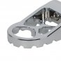 Wide Foot Pegs MX Style CNC Aluminum For Harley Dyna Sportster Touring Road King