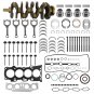 Overhaul Engine Rebuild Kit For Toyota Camry Solara RAV4 Matrix Scion 2.4L 2AZFE