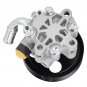 Power Steering Pump w/ Pulley For Honda Accord V6 3.5L 2008 2009-2012 21-5494