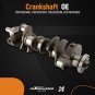 N63 Engine Block Crankshaft New 11217620981 For BMW 550i 650i 750i X5 X6 4.4L V8