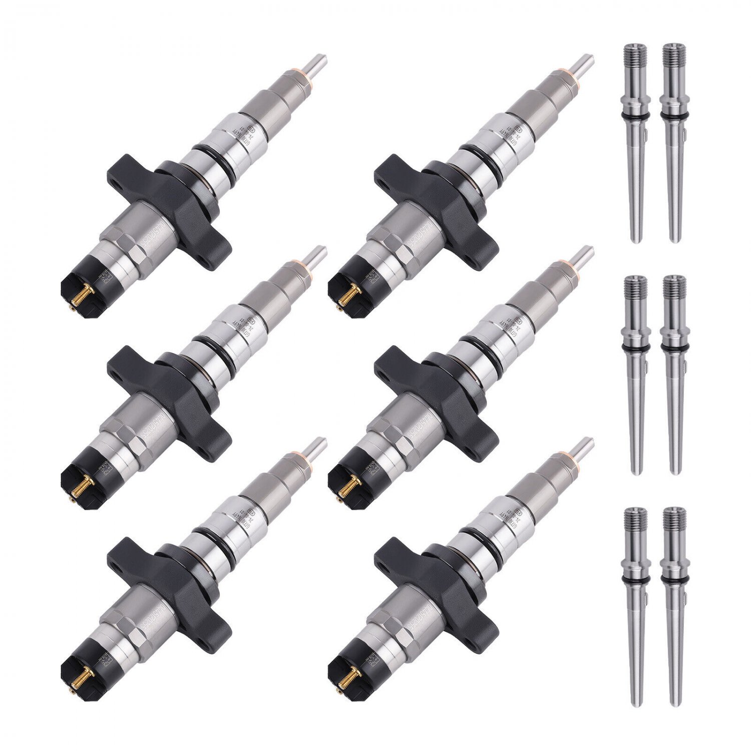6X Diesel Fuel Injector For Dodge Ram Pick-up Truck 5.9L 2003 2004 0445120113