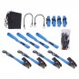 4 Pack Heavy Duty Ratchet Straps Tie Down 2200 lb 1 inch * 15ft for Transport