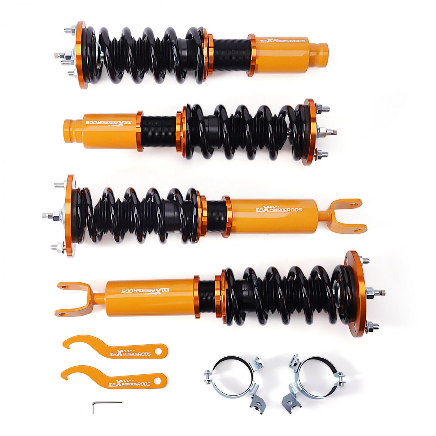 Coilovers 24 Way Damper Shock Struts Suspension Kit Fit Honda Accord 1990-1997
