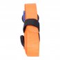 4 Pack Ratchet Straps Tie Down Orange 2200 lbs 15ft for Transport ATV Trailer