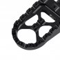 CNC Wide Foot Pegs 360° Roating MX Chopper Bobber Style for harley Dyna