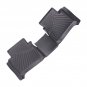 3x Carpet Floor Mats For GMC Canyon Crew Cab 2023-2024 Rubber TPE Front