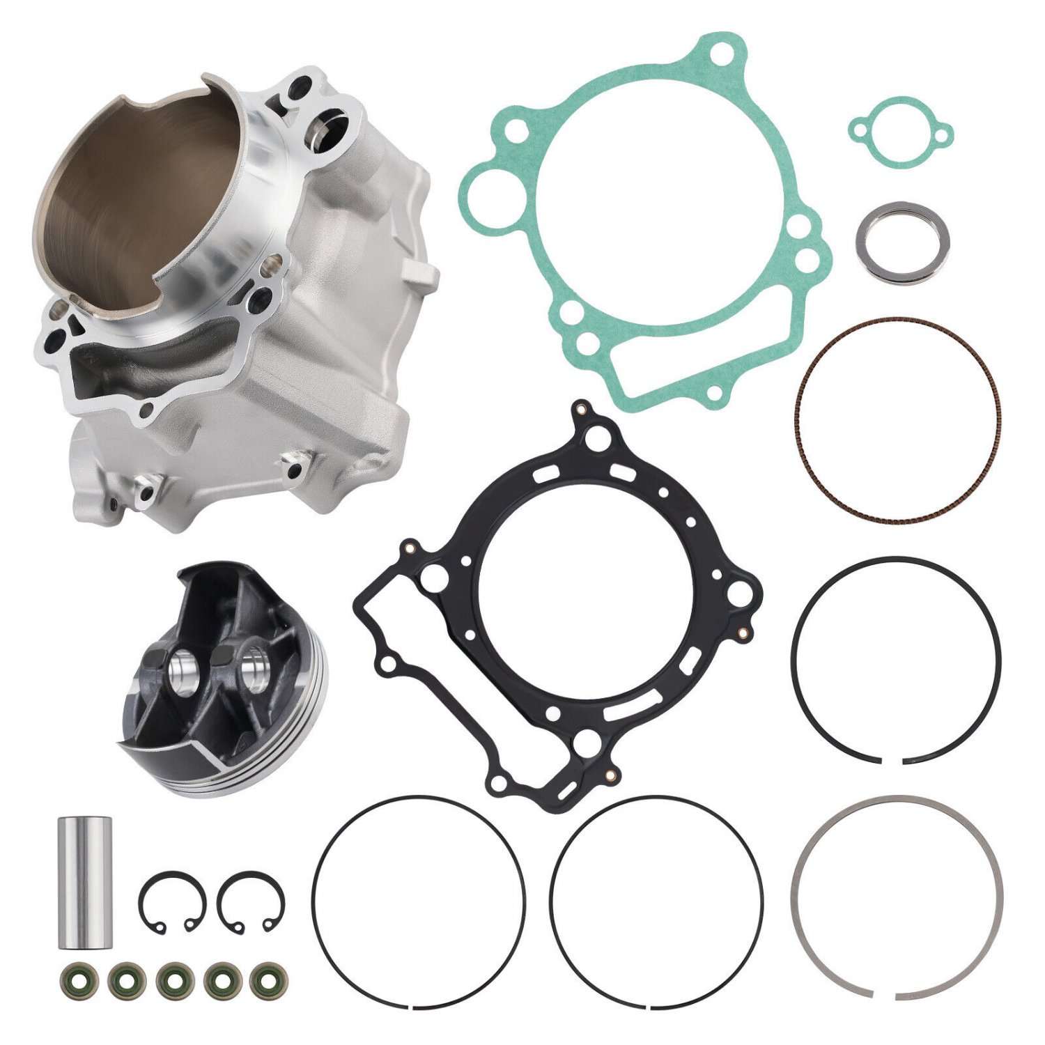 Cylinder Piston Top End Kit for Yamaha YFZ450 04-09 2012-2013 5TA-11311-12-00