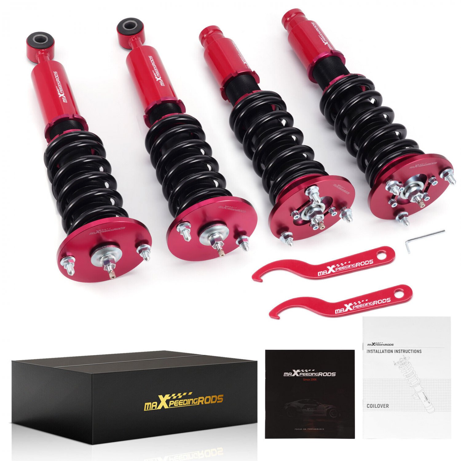 24 Step Adj. Damper Coilovers Lowering Kit For Mitsubishi Eclipse 1995-1999