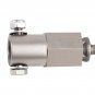 Top Wind trailer jack crank handle with a 1/2 Inch Socket Adapter Bit Steel