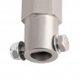 Top Wind trailer jack crank handle with a 1/2 Inch Socket Adapter Bit Steel