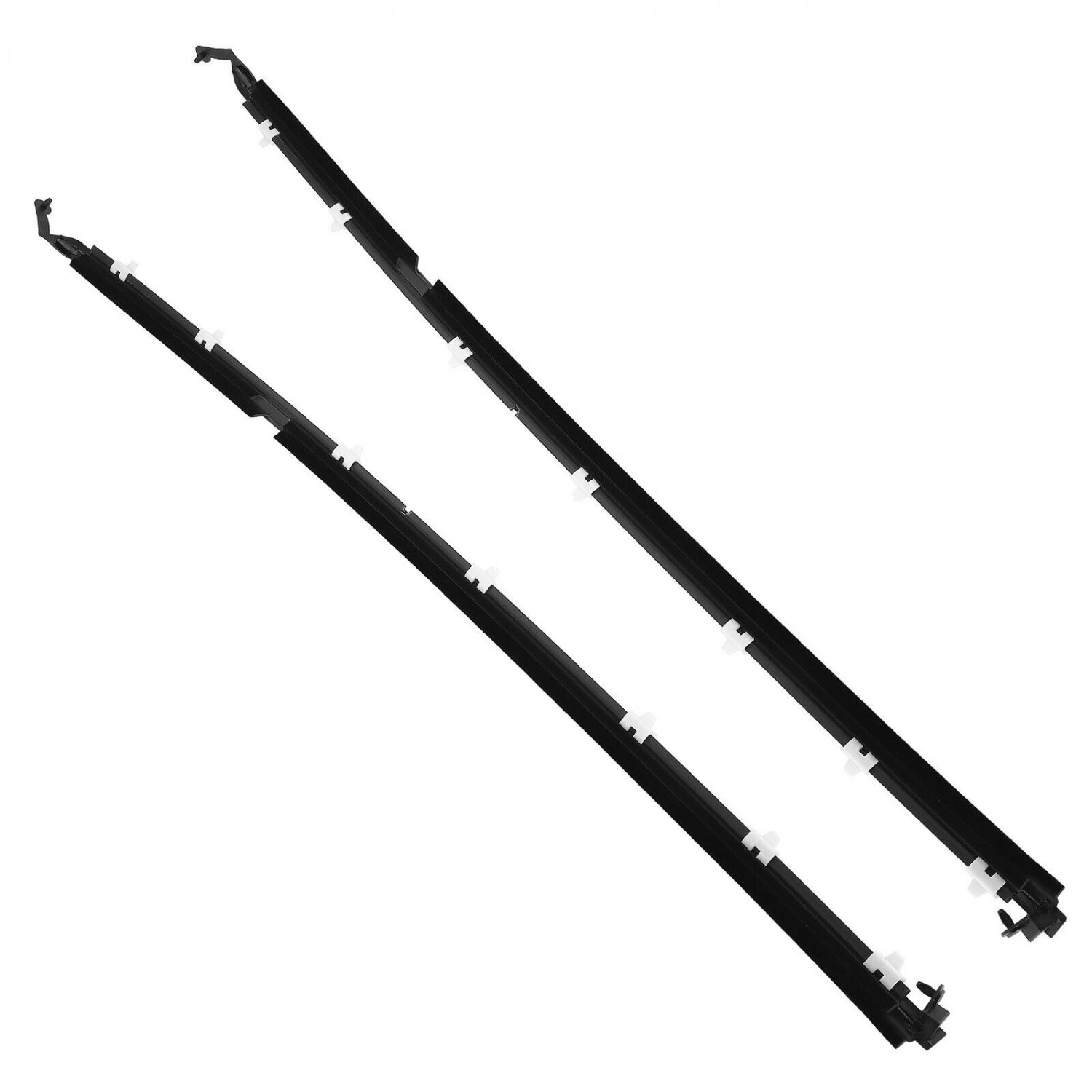 L&R Door Glass Window Weatherstrip Seals Kit for Mazda Miata 90-05 NA0159810F