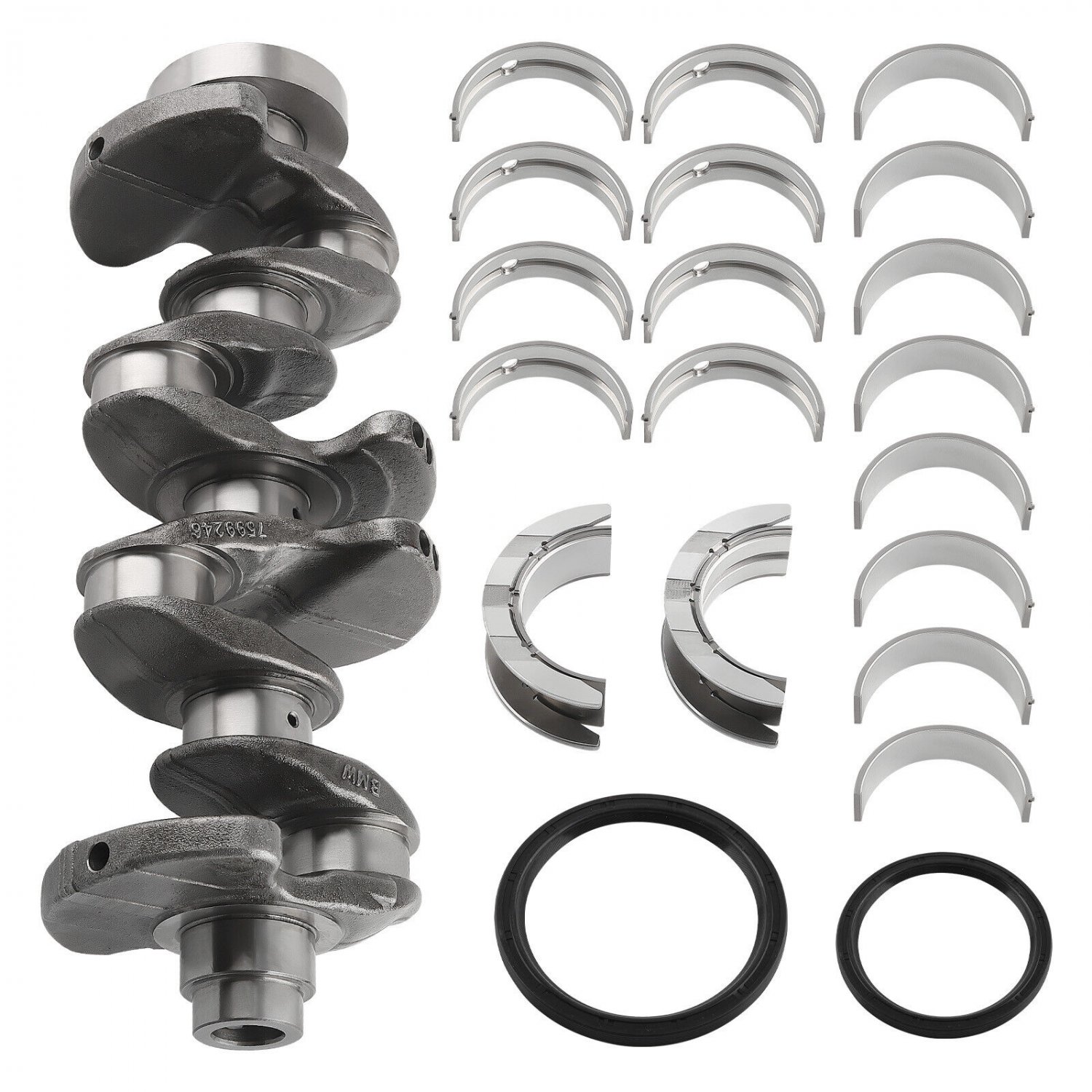 N20 Engine Crankshaft w/ Main & Rods Bearing Kit For BMW X1 X3 X5 220i 320i 2.0L