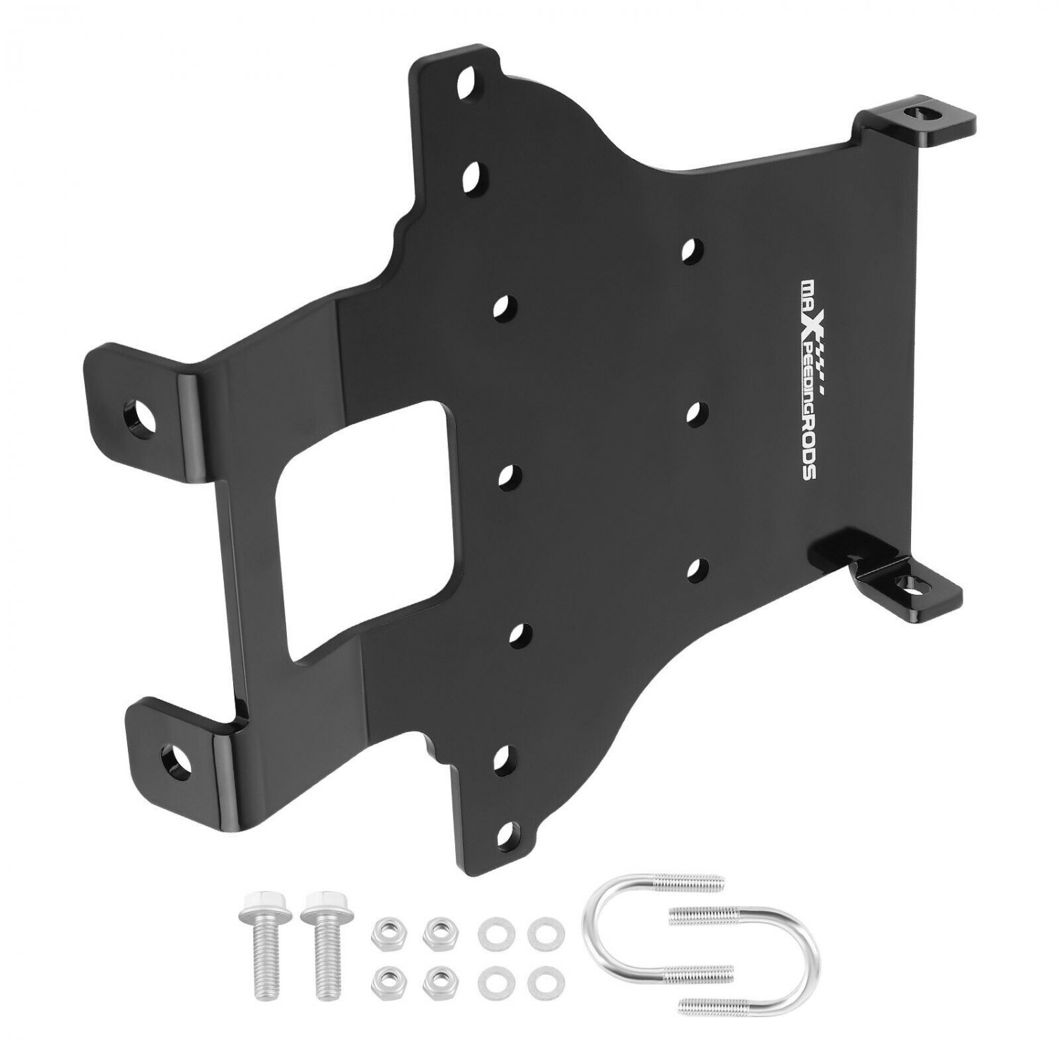 Heavy-Duty ATV Winch Mount Bracket for 2003-2023 Honda Rincon TRX650 TRX680
