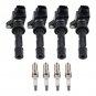 4 Ignition Coils + Spark Plugs For Mazda 3 6 CX-7 L4 2.0/2.3/2.5L UF540 90083
