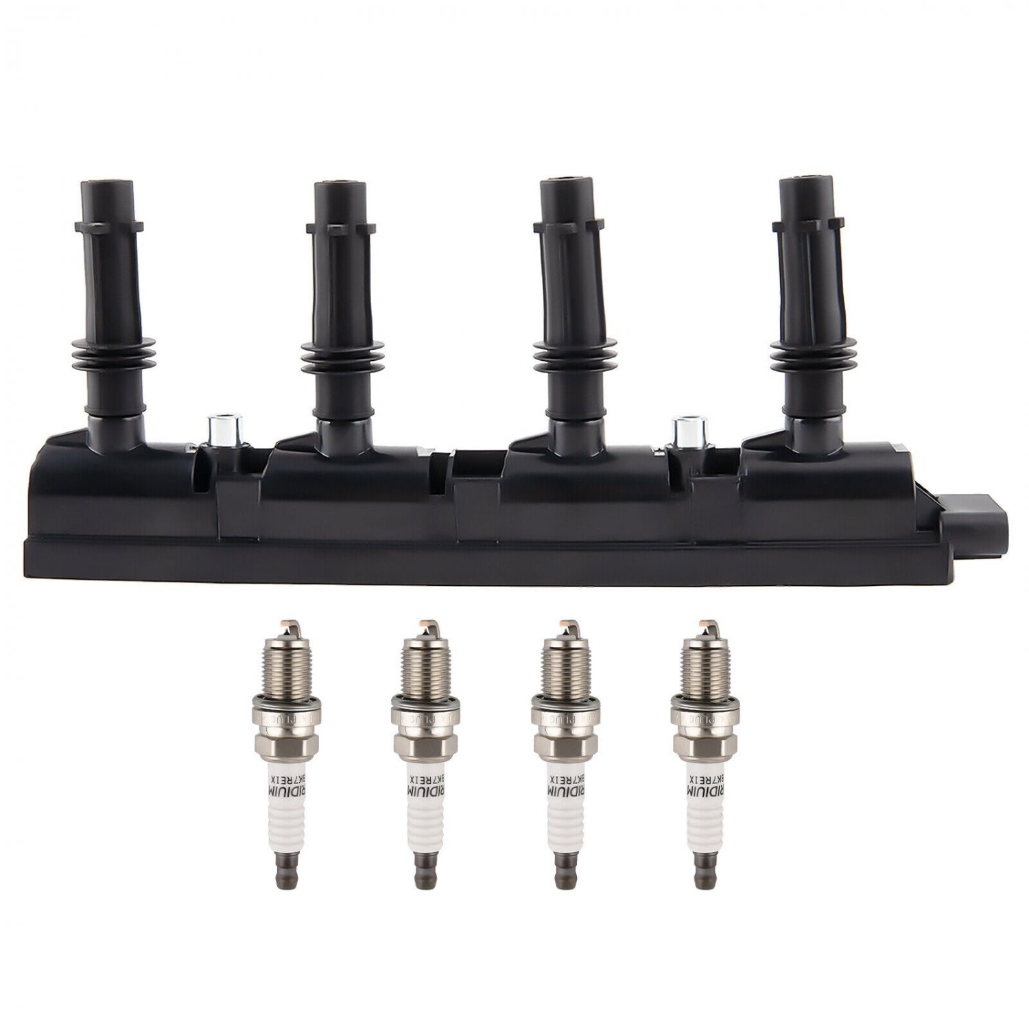 1 Ignition Coil + 4 Spark Plug For Buick Chevrolet Encore Encore Chevrolet UF669