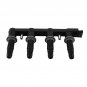 1 Ignition Coil + 4 Spark Plug For Chevrolet Aveo Pontiac G3 Suzuki Swift+ UF620