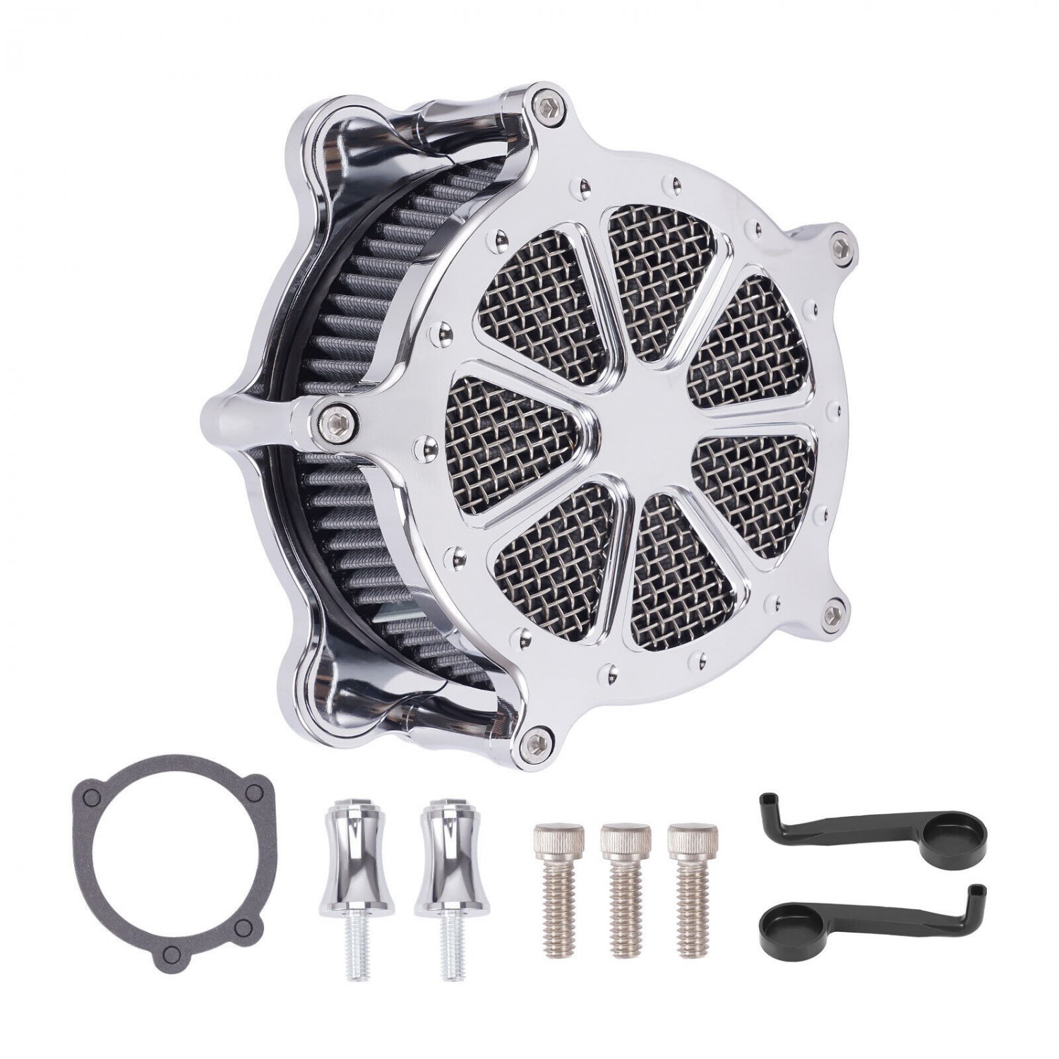 Air Intake Filter Cleaner For Harley Dyna FXR 2000-2017