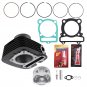 Cylinder Piston Gasket Top End Rebuild Kit for Yamaha Grizzly 350 YFM350 07-14
