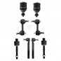 Front Control Arms Ball Joints Tie Rod Suspension Kit For 2008-2012 Honda Accord
