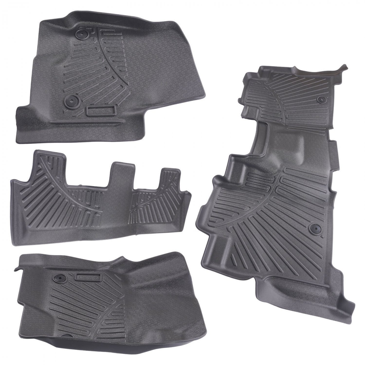 Floor Mats Liner Set For Ford Expedition & Expedition Max 8 seats 2018-2024