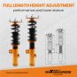 Coilovers 24 Way Damper Shock Struts For Toyota Corolla 09-17 Matrix 2009-2014