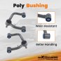 2x Front Upper Control Arms For 2005-present Toyota Tacoma Prerunner 2-4" Lift