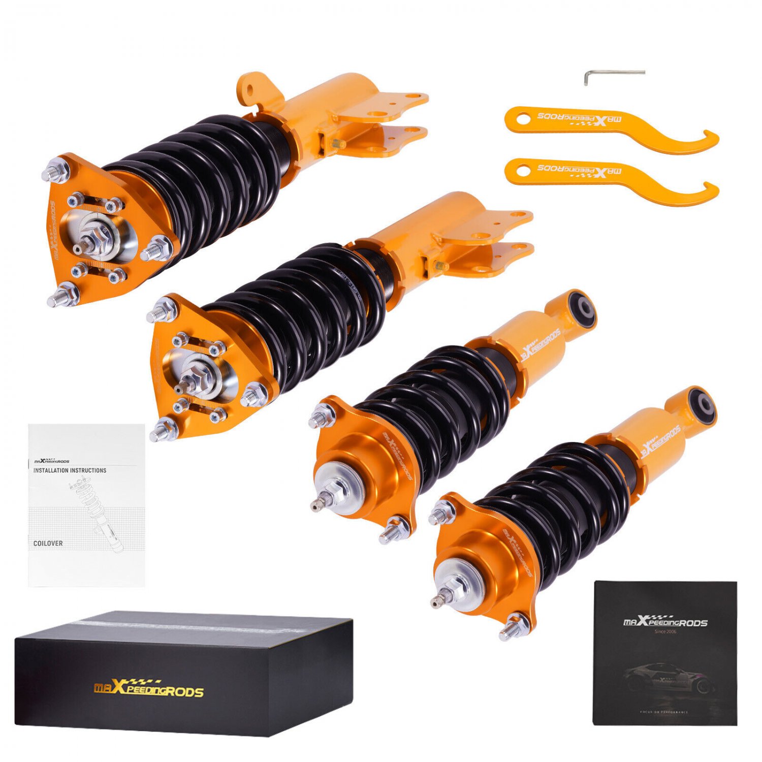 MaXpeedingrods 24 Levels Damper Coilovers Kit for Mitsubishi Lancer 2008-2016