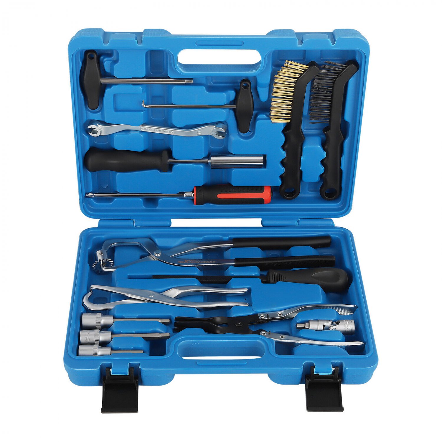15pc Brake Drum Disc Brake Installing Removing Cleaning Brush Tool  Universal