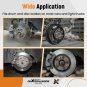 15pc Brake Drum Disc Brake Installing Removing Cleaning Brush Tool Universal